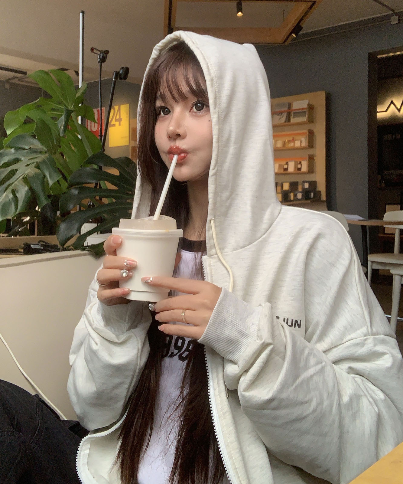 DEVICE select オーバーシルエット シンプルパーカー メンズ レディース