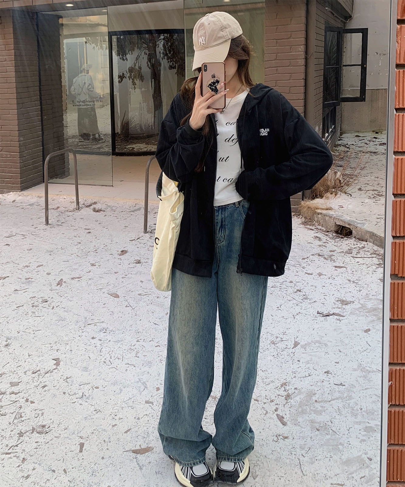 DEVICE select オーバーシルエット シンプルパーカー メンズ レディース