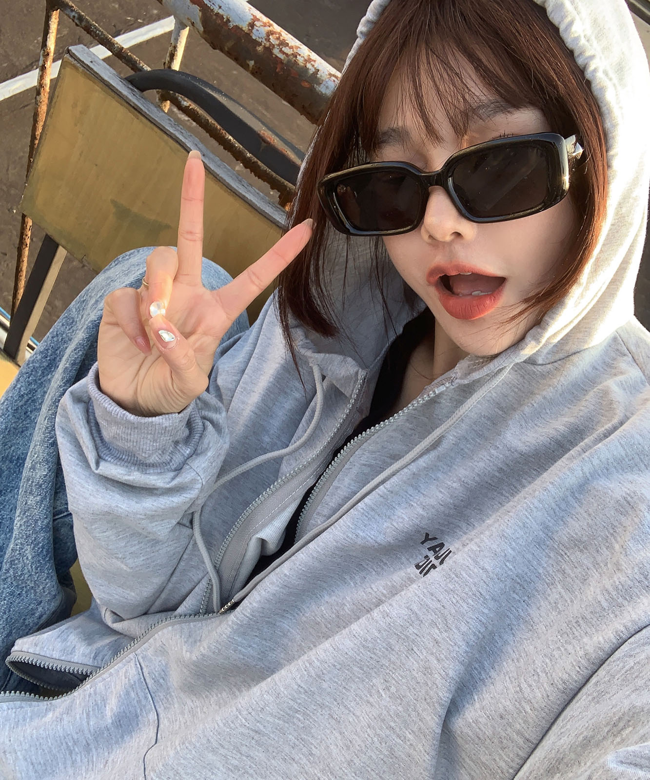 DEVICE select オーバーシルエット シンプルパーカー メンズ レディース