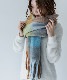 DEVICE select マルチカラー チェック ボリューム フリンジ ボリュームマフラー マフラー ストール メンズ レディース 秋服 冬服