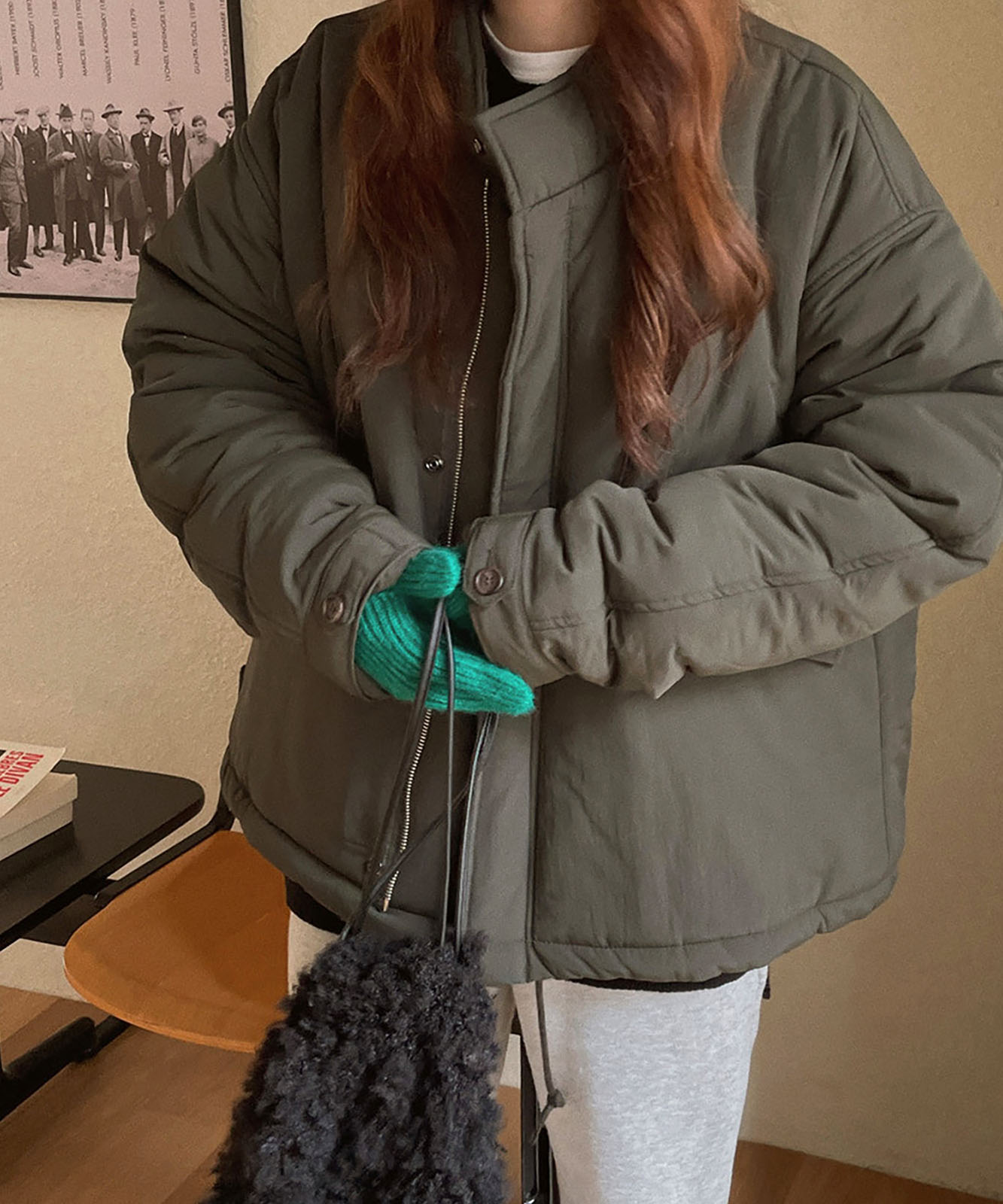 DEVICE select 【スマホ対応】 リブ ニット ホールタッチ シンプル 無地 手袋 メンズ レディース 秋服 冬服