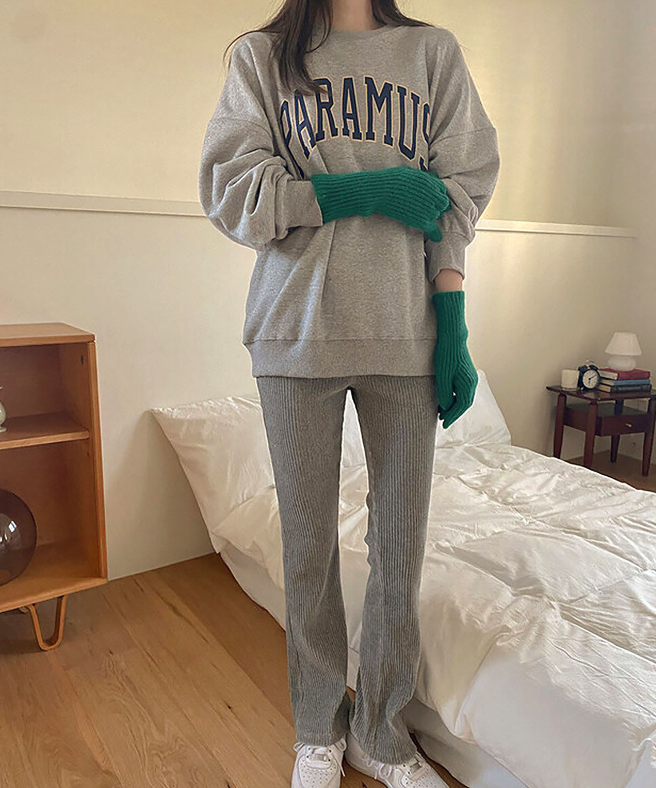 DEVICE select 【スマホ対応】 リブ ニット ホールタッチ シンプル 無地 手袋 メンズ レディース 秋服 冬服