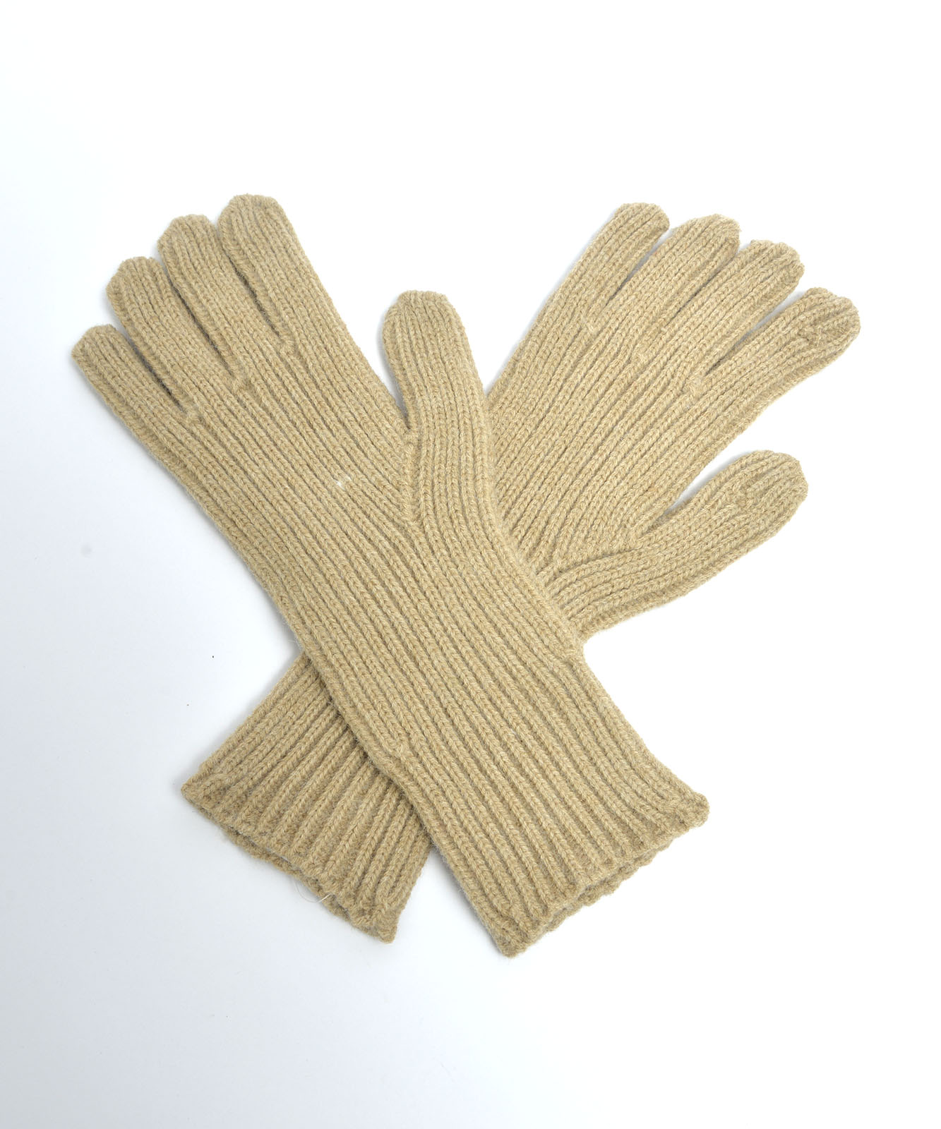 DEVICE select 【スマホ対応】 リブ ニット ホールタッチ シンプル 無地 手袋 メンズ レディース 秋服 冬服