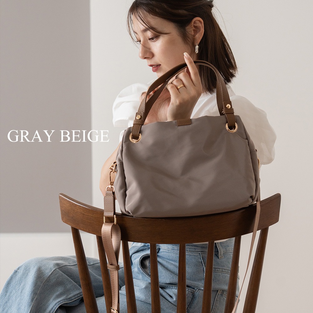 【 Rename 】 高密度ナイロン 2way トートバッグ ショルダーバッグ 通勤バッグ レディース おしゃれ 上品 フォーマル RTN23049