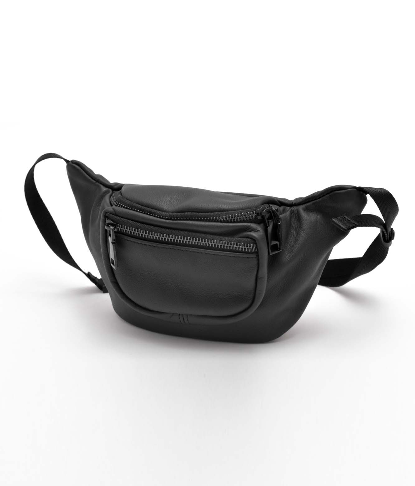 Rename 本革 ミニ ウエストバッグ