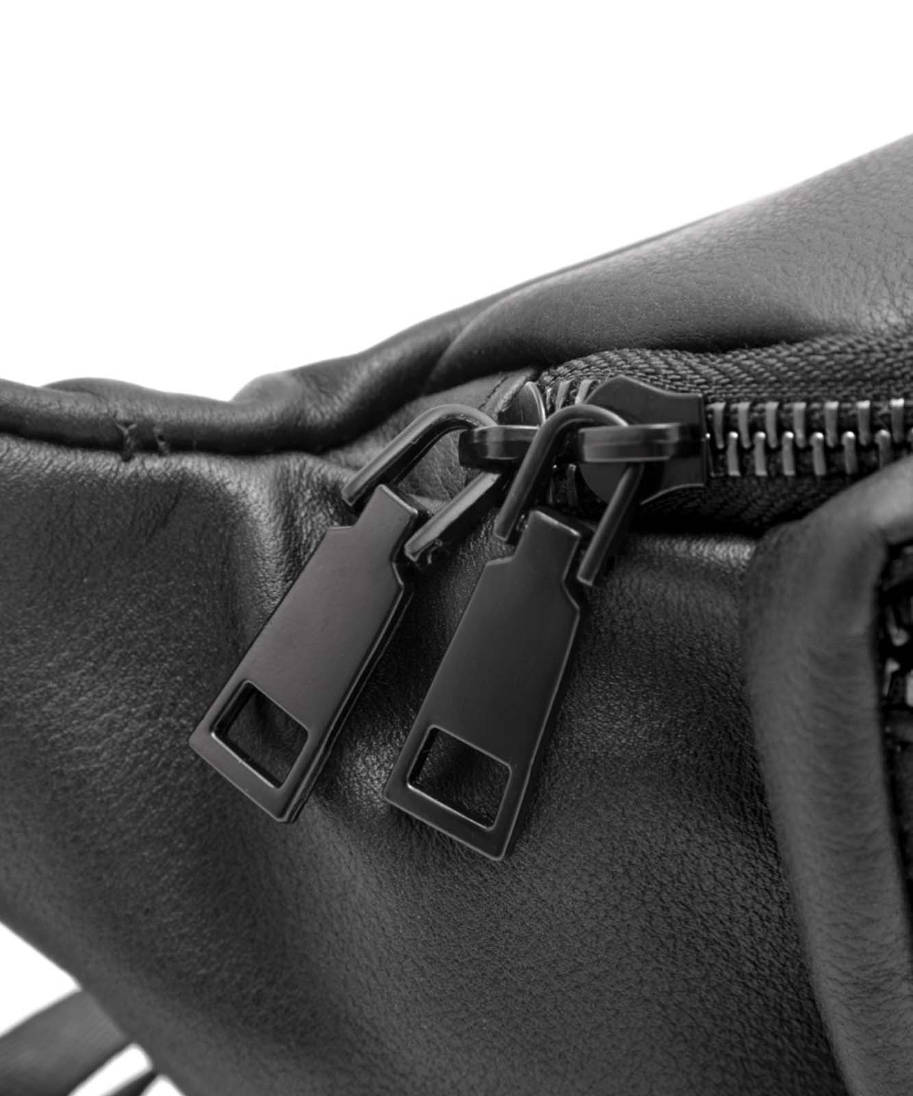 Rename 本革 ミニ ウエストバッグ