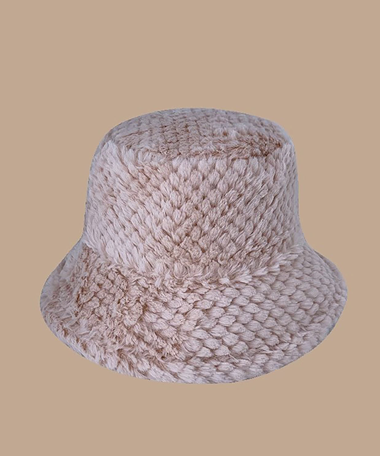 DEVICE select もこもこ ファー ボリューム バケットハット メンズ レディース 秋服 冬服