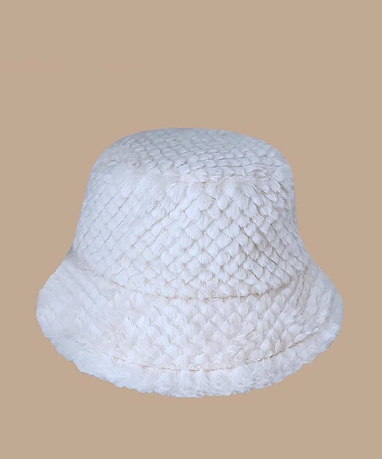 DEVICE select もこもこ ファー ボリューム バケットハット メンズ レディース 秋服 冬服