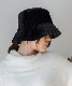 DEVICE select もこもこ ファー ボリューム バケットハット メンズ レディース 秋服 冬服