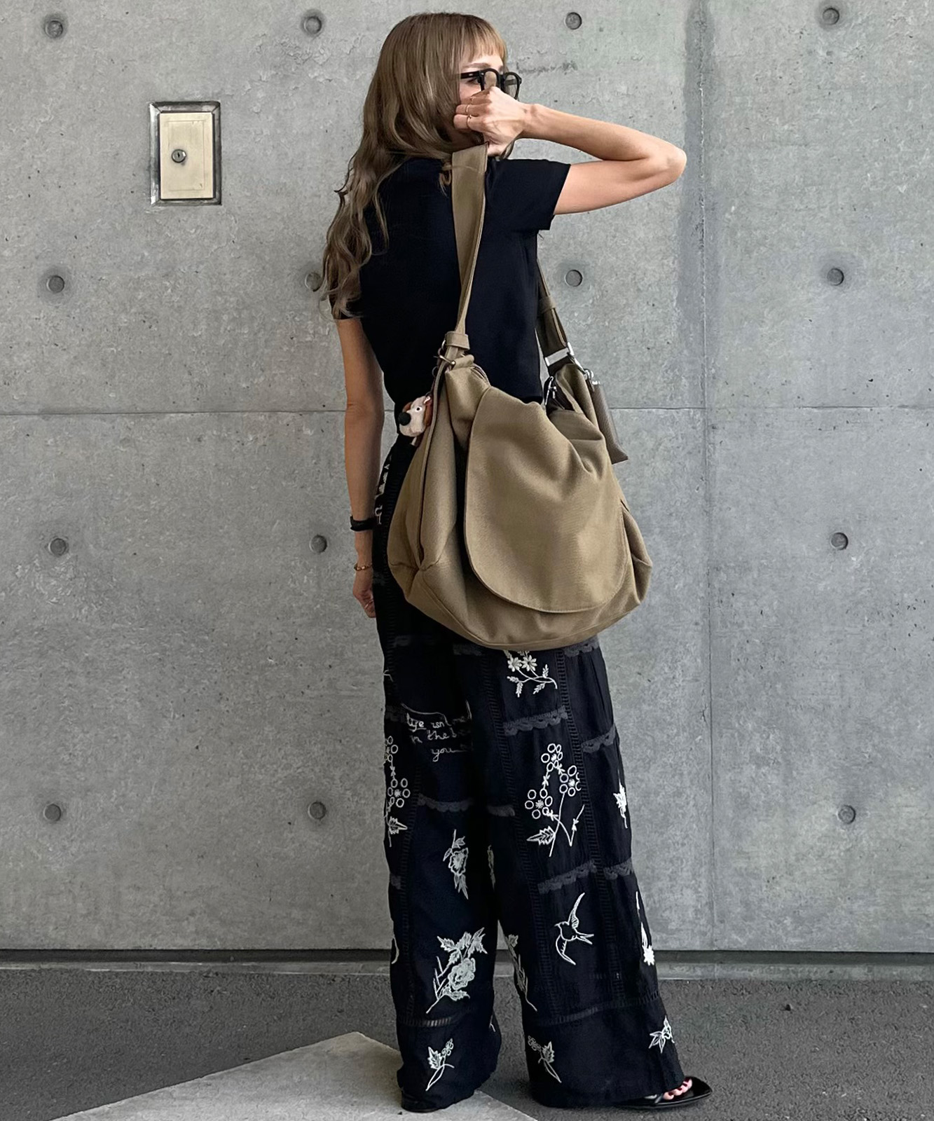 【 REAIMER 】 キャンバス 2WAY ショルダーバッグ レディース ボディバッグ メッセンジャーバッグ 大容量 A4 PC収納 通学 大きめ MSC26056