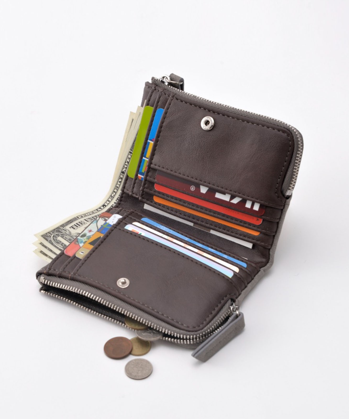 TransitGate フェイクスエード ウォレット