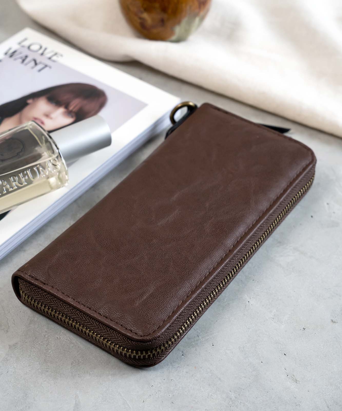 DEVICE gland ラウンド長財布