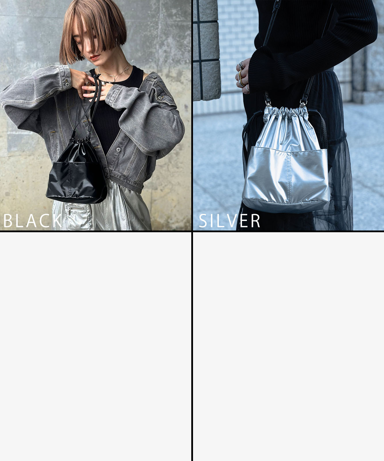 【インフルエンサーIMOKO×DEVICEコラボ】 Rename 3way シャイニー巾着 トート ショルダーバッグ ノームコア メンズ レディース