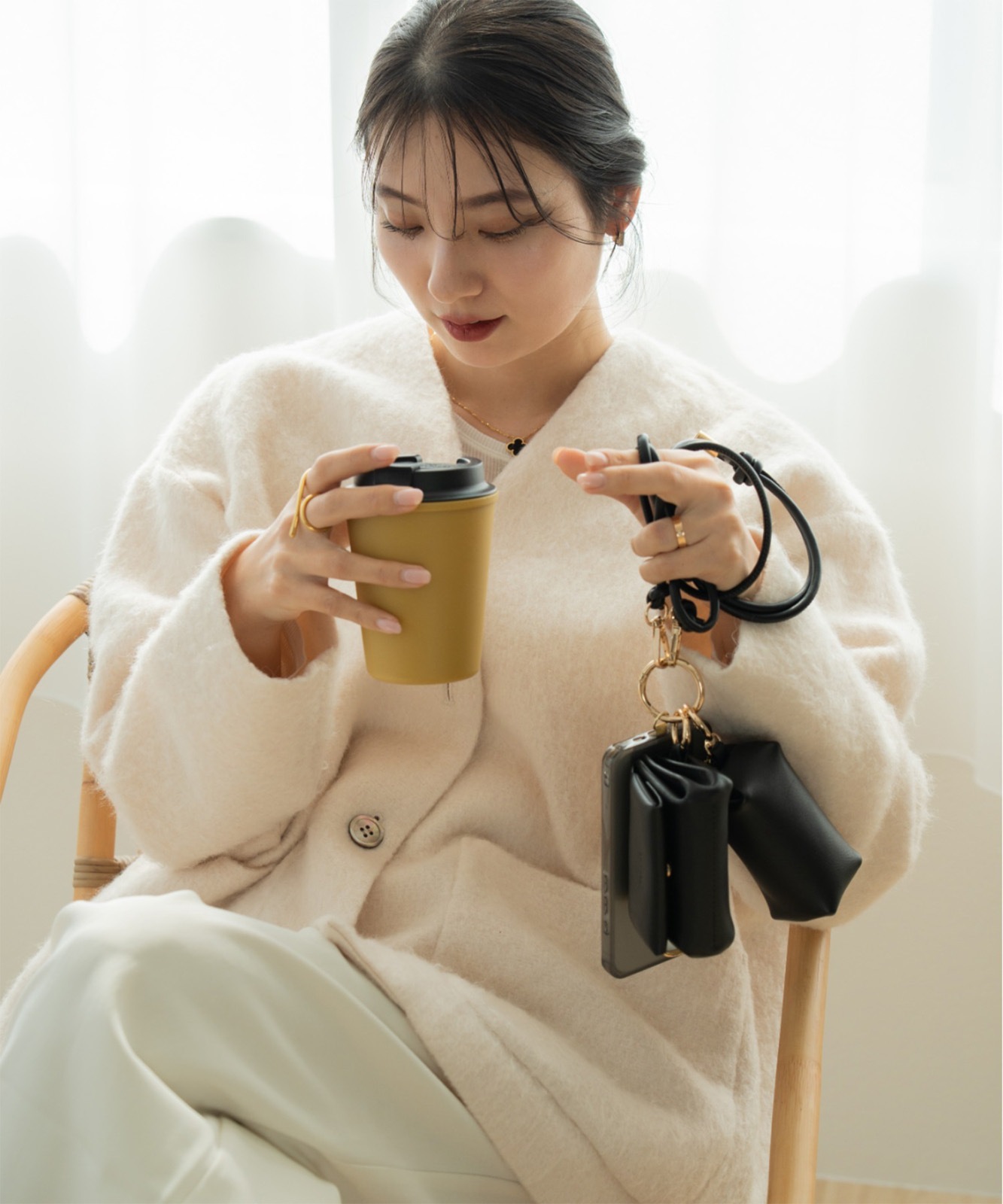 【3点セット】 スマホショルダー 財布 マルチポーチ ショルダー スマホバッグ ミニポーチ ミニ財布 メンズ レディース