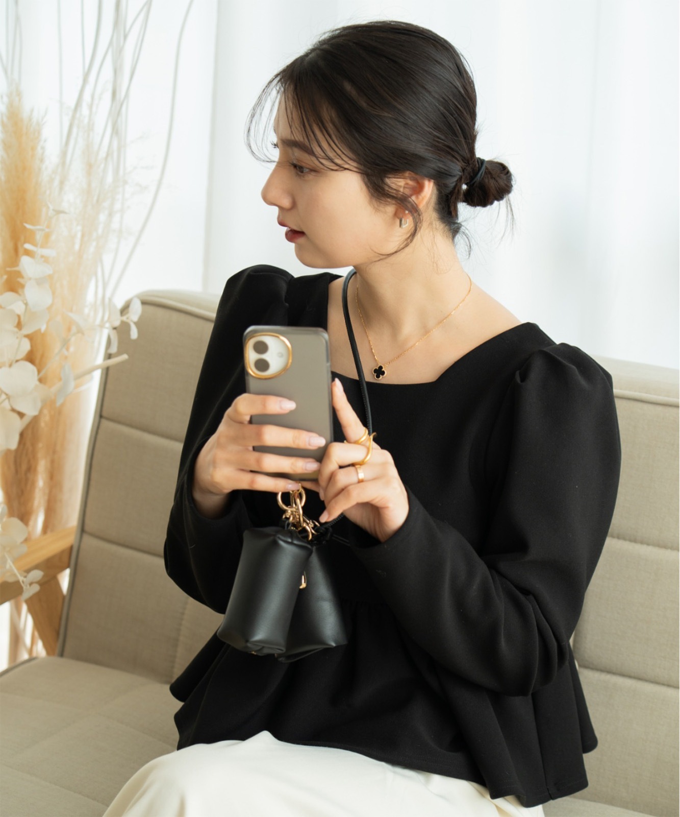 【3点セット】 スマホショルダー 財布 マルチポーチ ショルダー スマホバッグ ミニポーチ ミニ財布 メンズ レディース