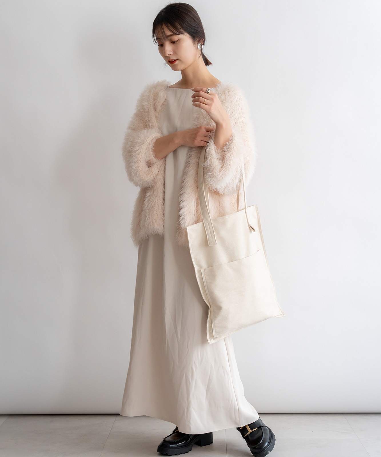 DEVICE+ シャープデザイン キャンバス トートバッグ