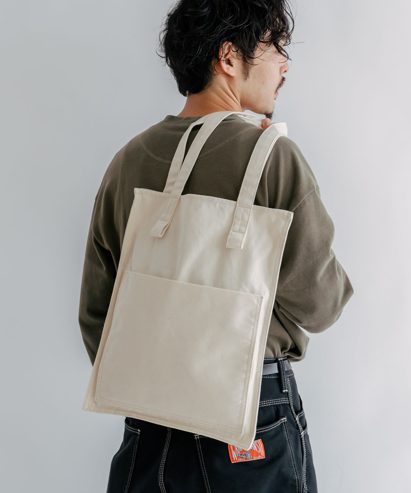 DEVICE+ シャープデザイン キャンバス トートバッグ