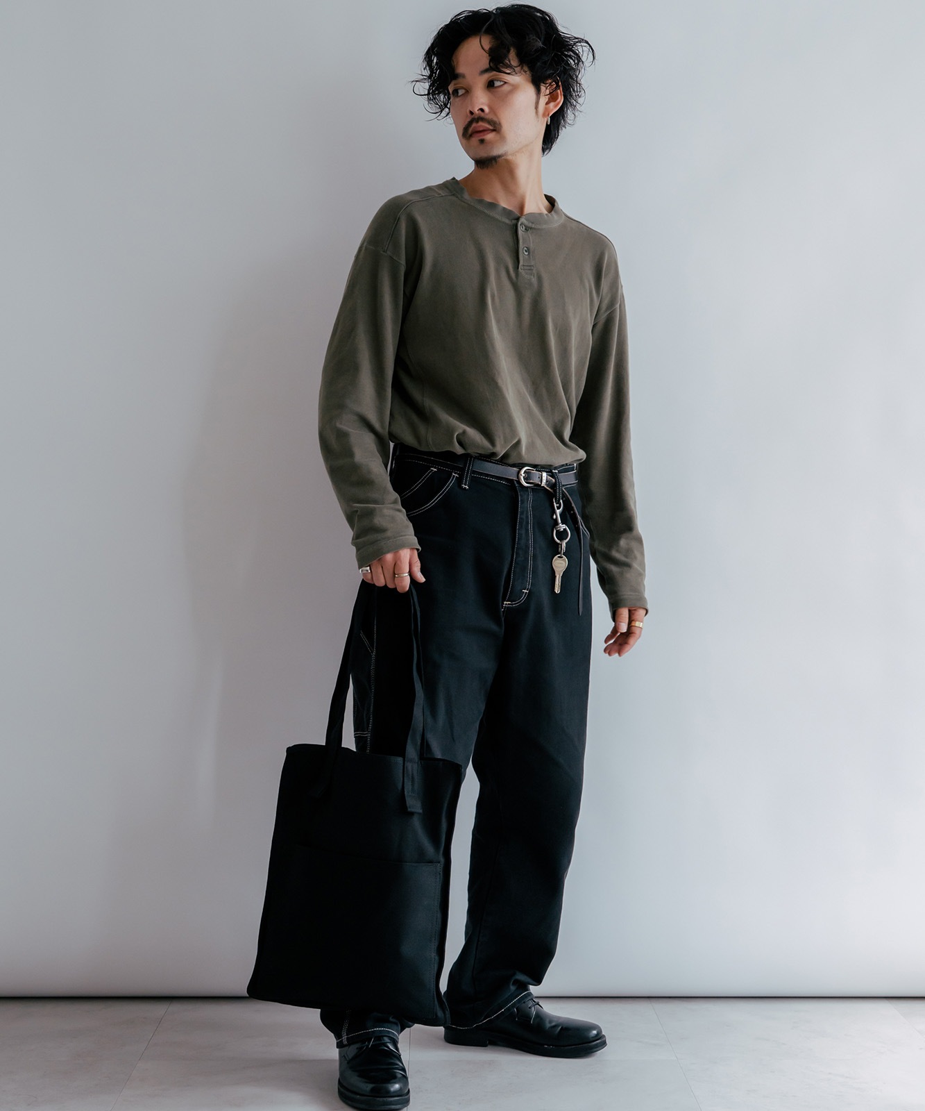 DEVICE+ シャープデザイン キャンバス トートバッグ