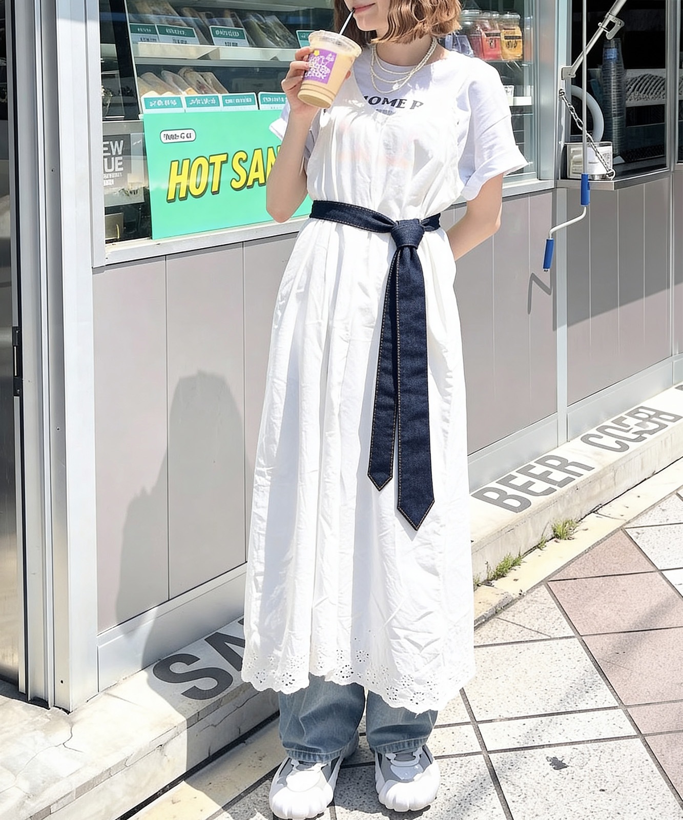 【 DEVICE 】 岡山デニム ネクタイ 日本製 カジュアル デニムネクタイ インディゴ メンズ レディース ユニセックス おしゃれ ギフト プレゼント made in JAPAN DND26045