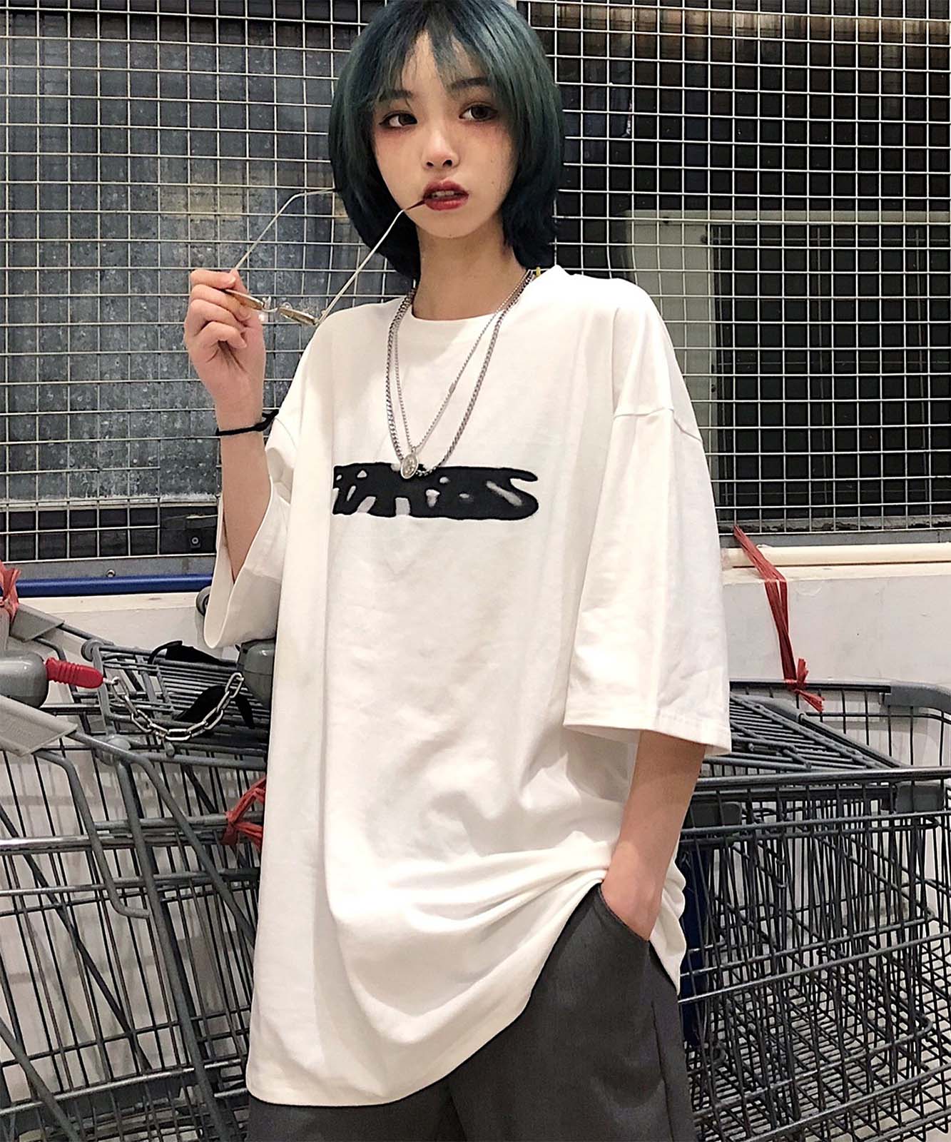 DEVICE select ビックポイントロゴ Tシャツ メンズ レディース ユニセックス
