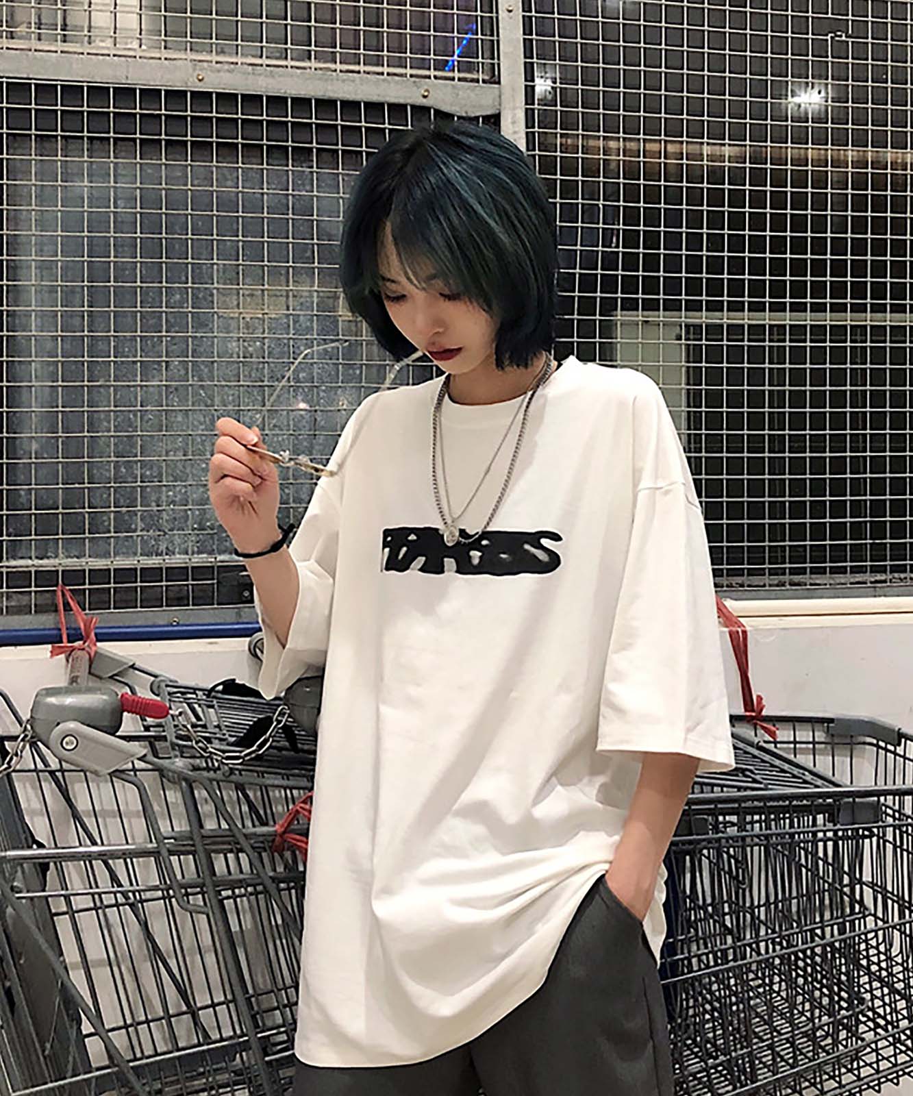 DEVICE select ビックポイントロゴ Tシャツ メンズ レディース ユニセックス