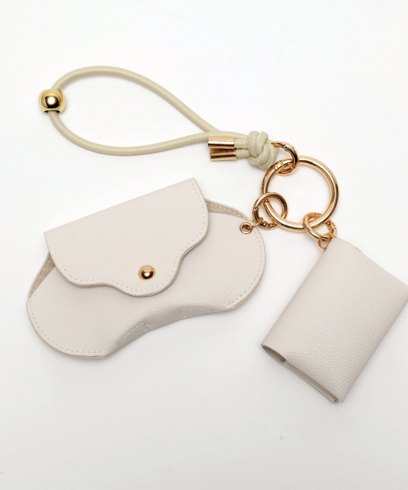 【 REAIMER 】 3点セット マルチチャーム バッグチャーム メガネケース サングラスケース ティッシュケース キーホルダー 高見え レディース MSG25029