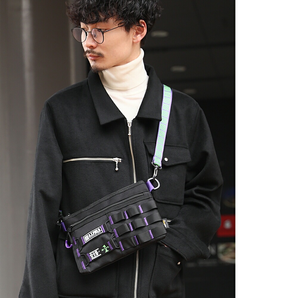 ライフワーク ラドック フラットフォンバッグ DEVICE × A.T.FIELD CORDURA サコッシュバッグ DSN80039