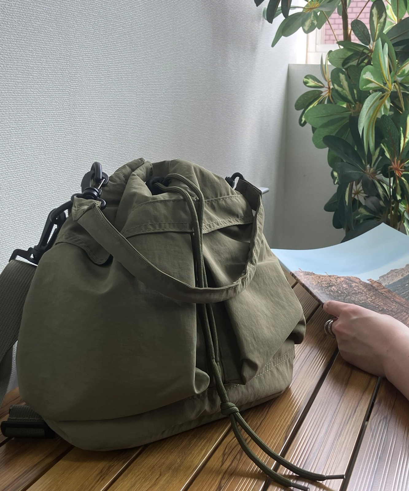 3WAY 巾着バッグ