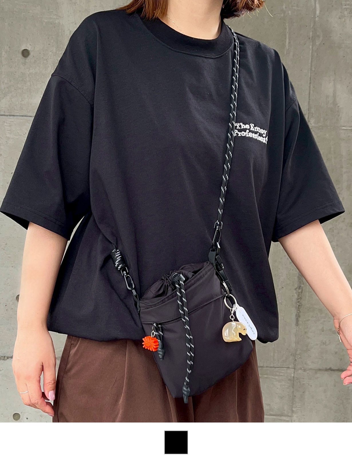 DEVICE × mikaコラボ 】 Rename パラコード 巾着 ショルダーバッグ