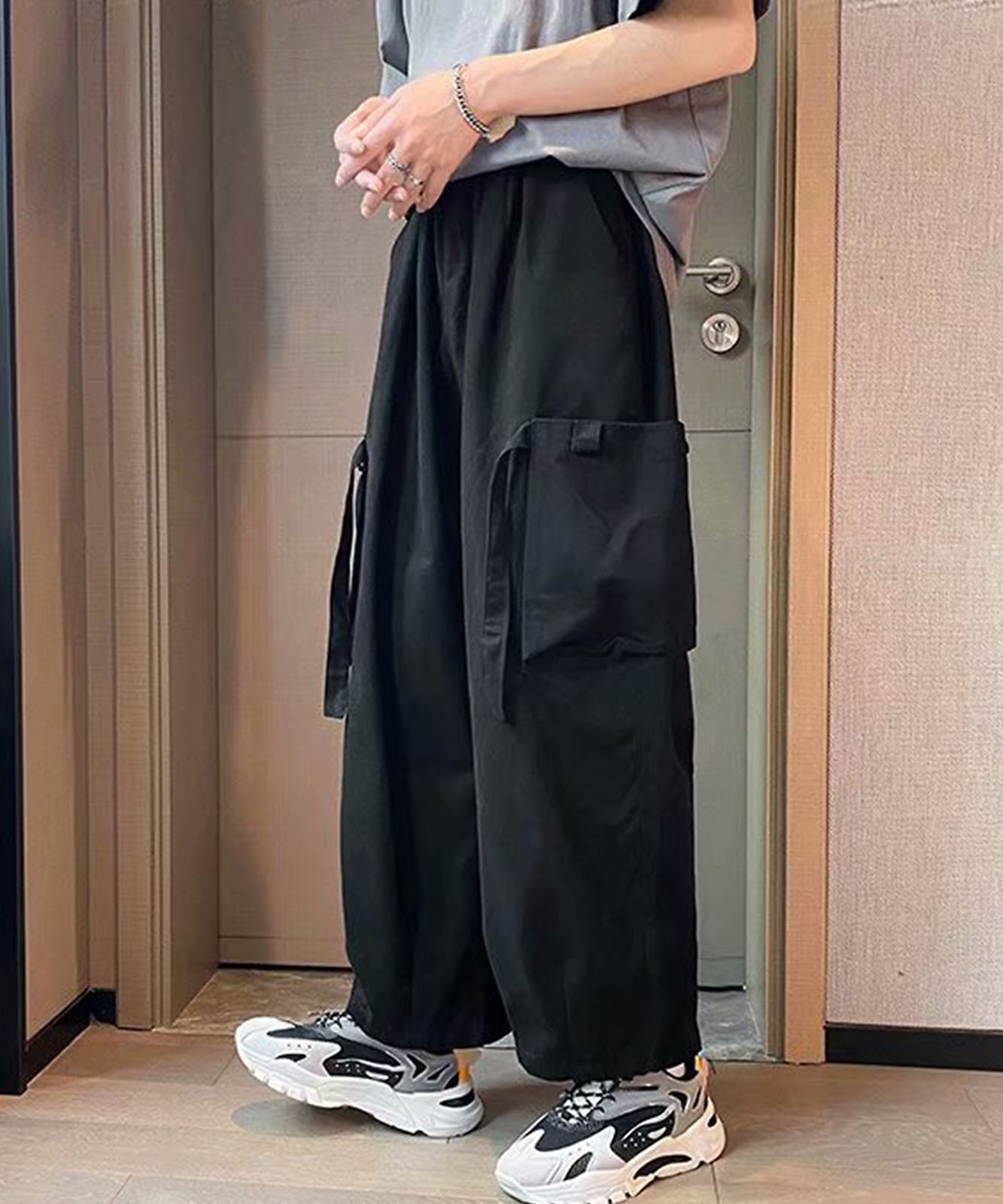 TOKYO BASIC ゆったりバルーンパンツ ワイドパンツ レディース