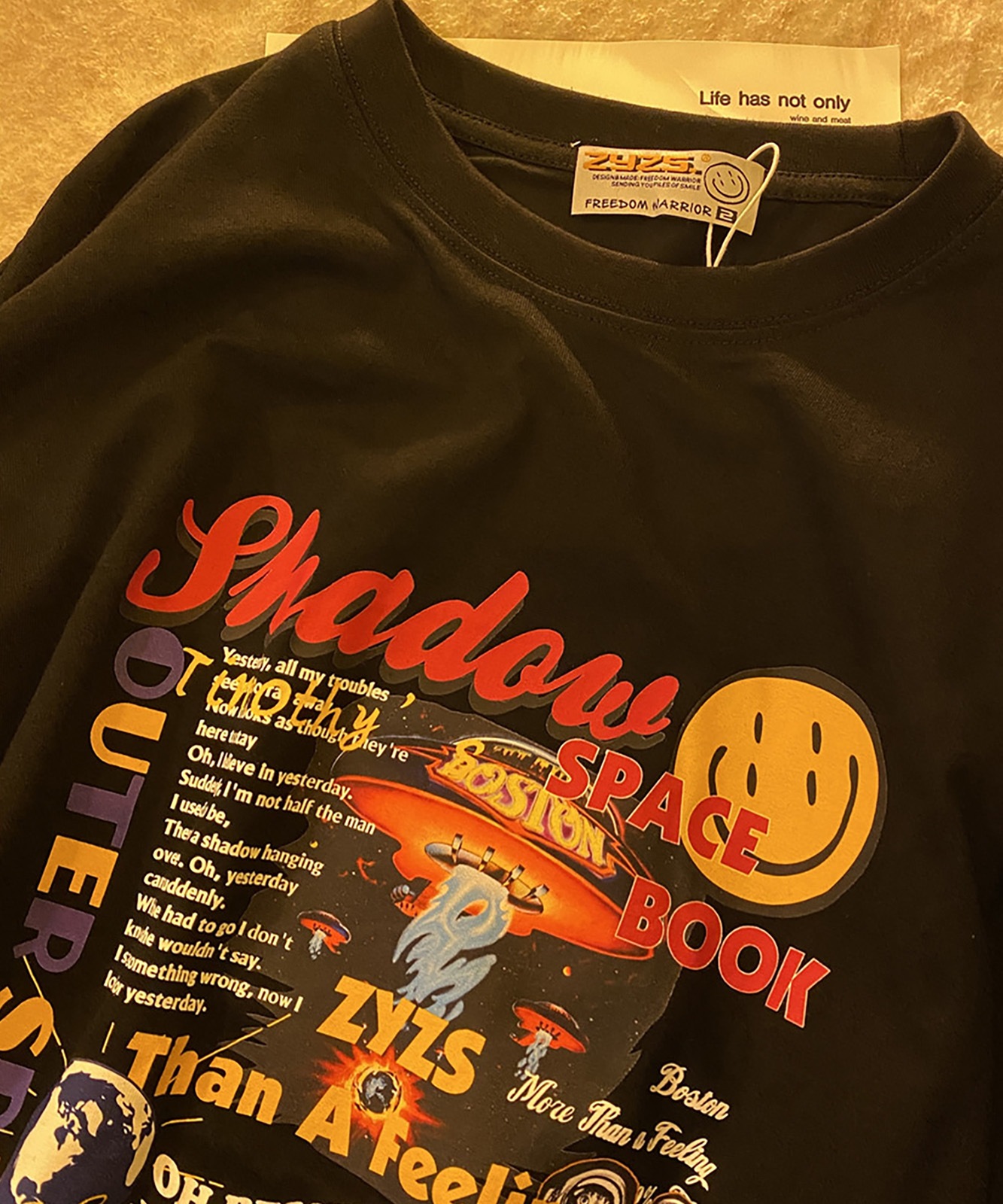 DEVICE select グラフィック ジャンキープリント 半袖Tシャツ メンズ レディース