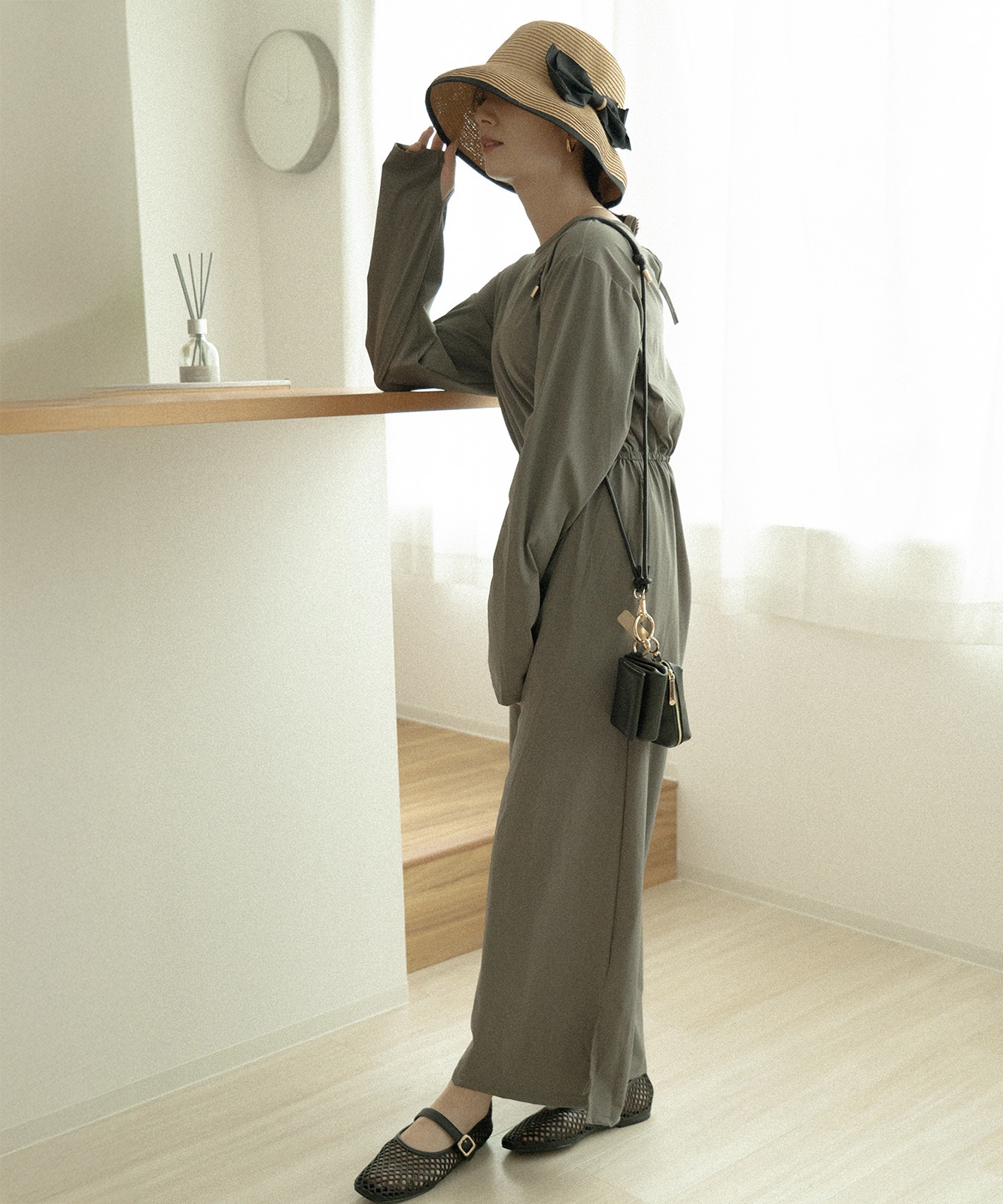 DEVICE＋ オールインワン ラッシュガード 