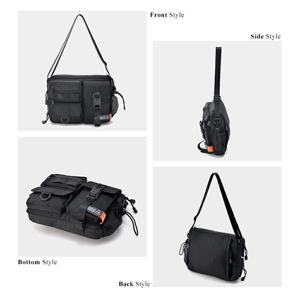 DEVICE CORDURA マグネットロック ショルダーバッグ チェストバッグ