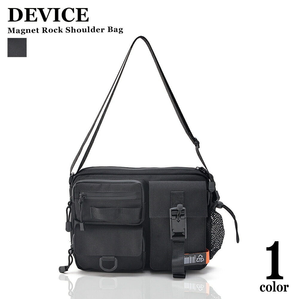 DEVICE CORDURA マグネットロック ショルダーバッグ チェストバッグ