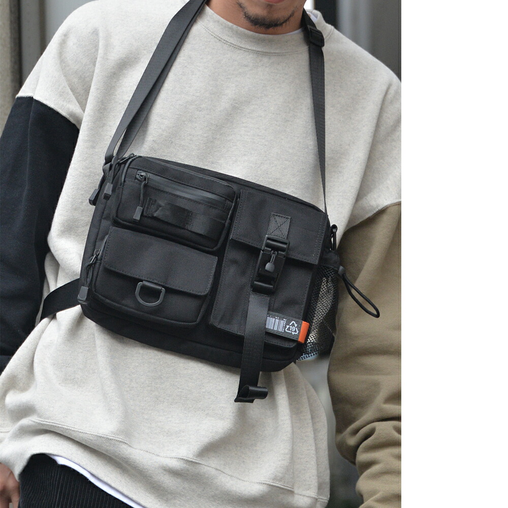 DEVICE CORDURA マグネットロック ショルダーバッグ チェストバッグ