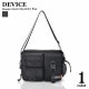 DEVICE CORDURA マグネットロック ショルダーバッグ チェストバッグ