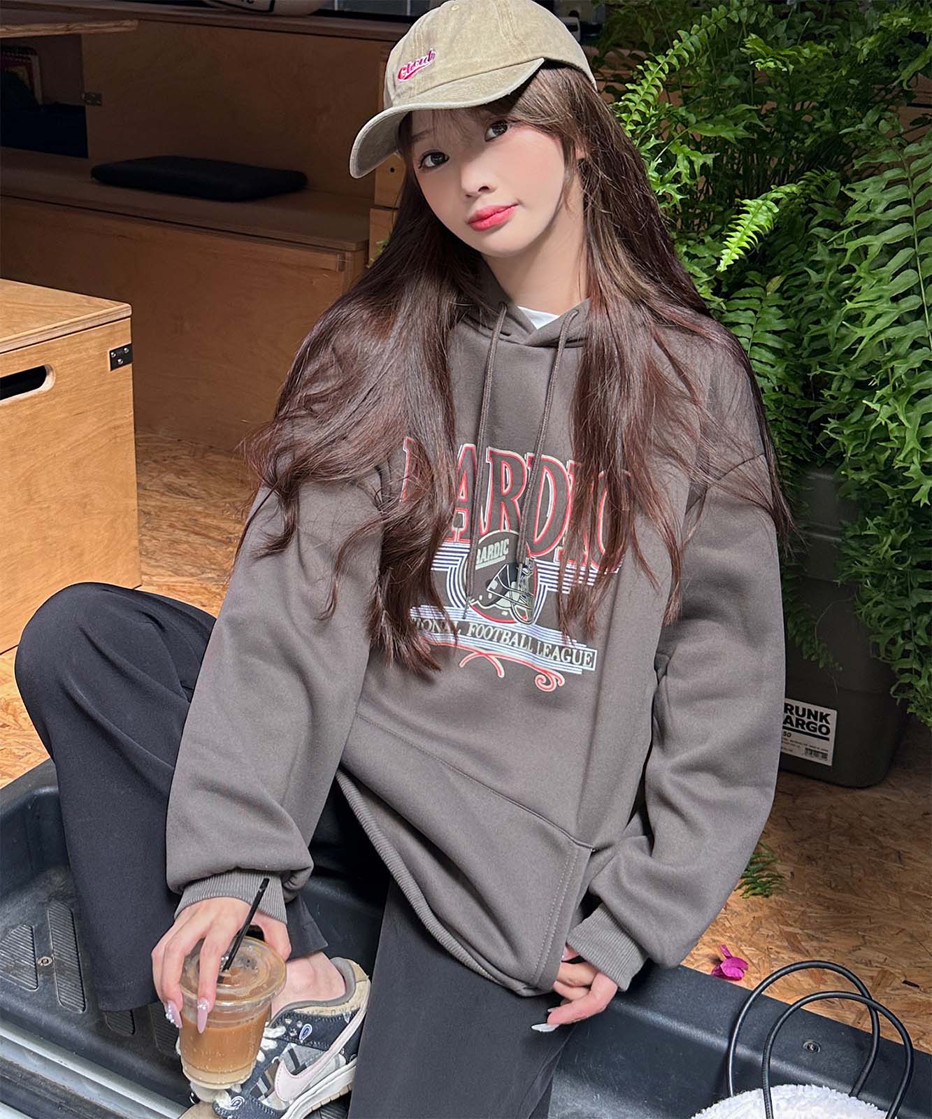 DEVICE select オーバーサイズ アメリカンヴィンテージストリート フーディースウェット＆パーカー メンズ レディース ユニセックス