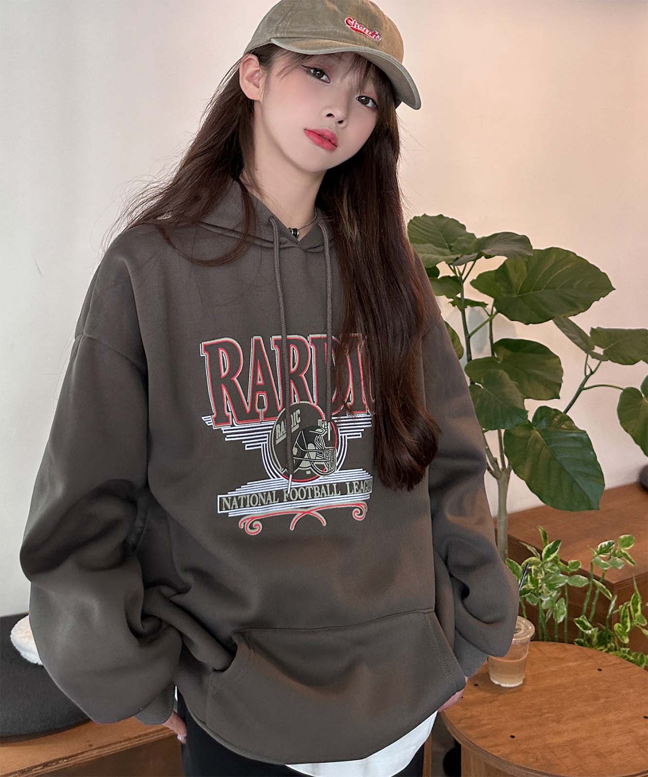 DEVICE select オーバーサイズ アメリカンヴィンテージストリート フーディースウェット＆パーカー メンズ レディース ユニセックス