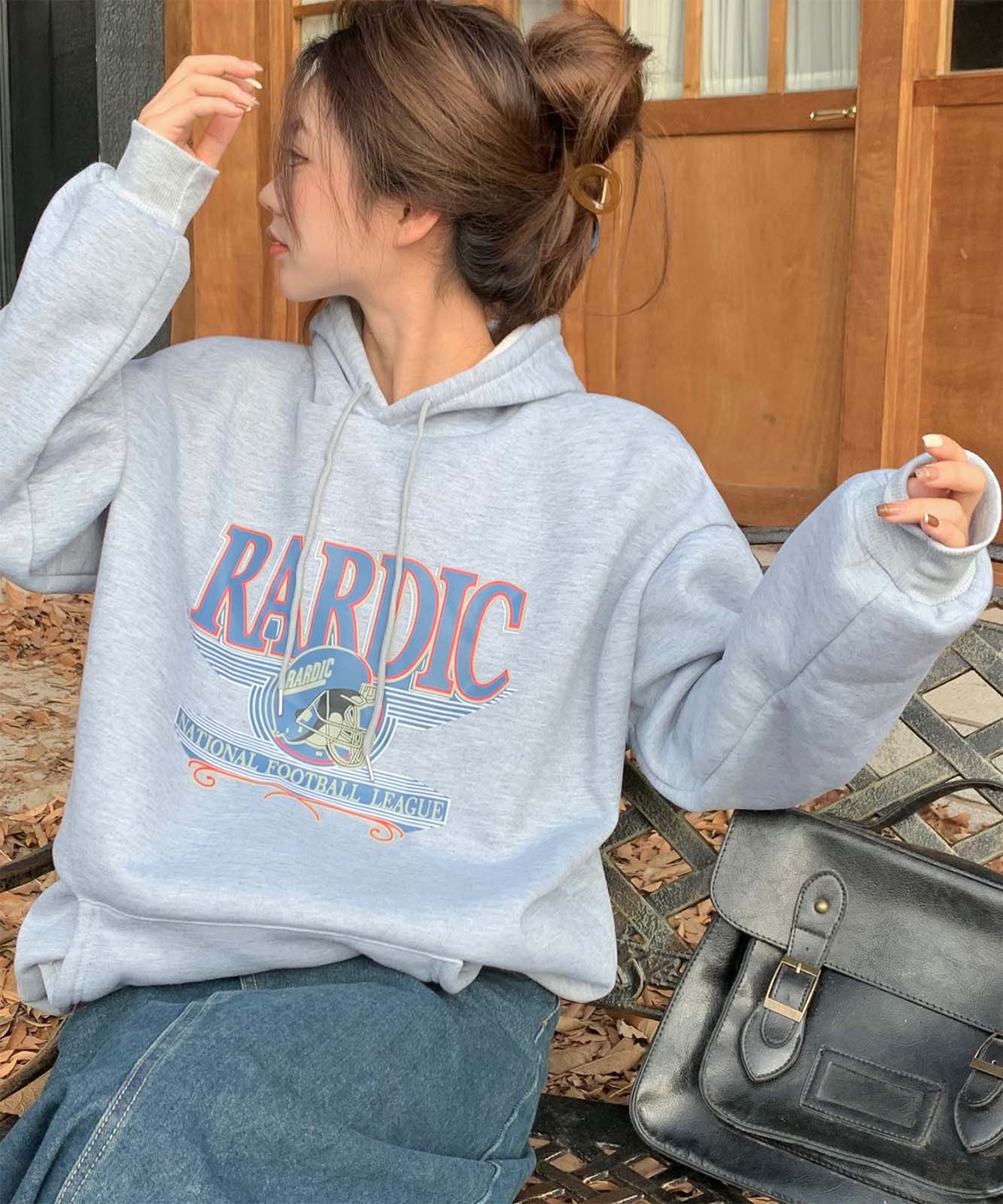 DEVICE select オーバーサイズ アメリカンヴィンテージストリート フーディースウェット＆パーカー メンズ レディース ユニセックス