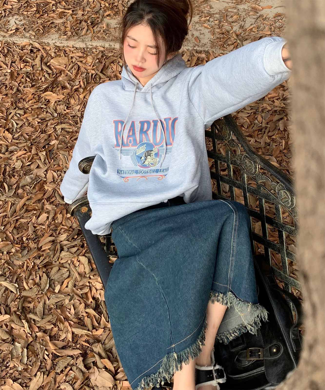 DEVICE select オーバーサイズ アメリカンヴィンテージストリート フーディースウェット＆パーカー メンズ レディース ユニセックス