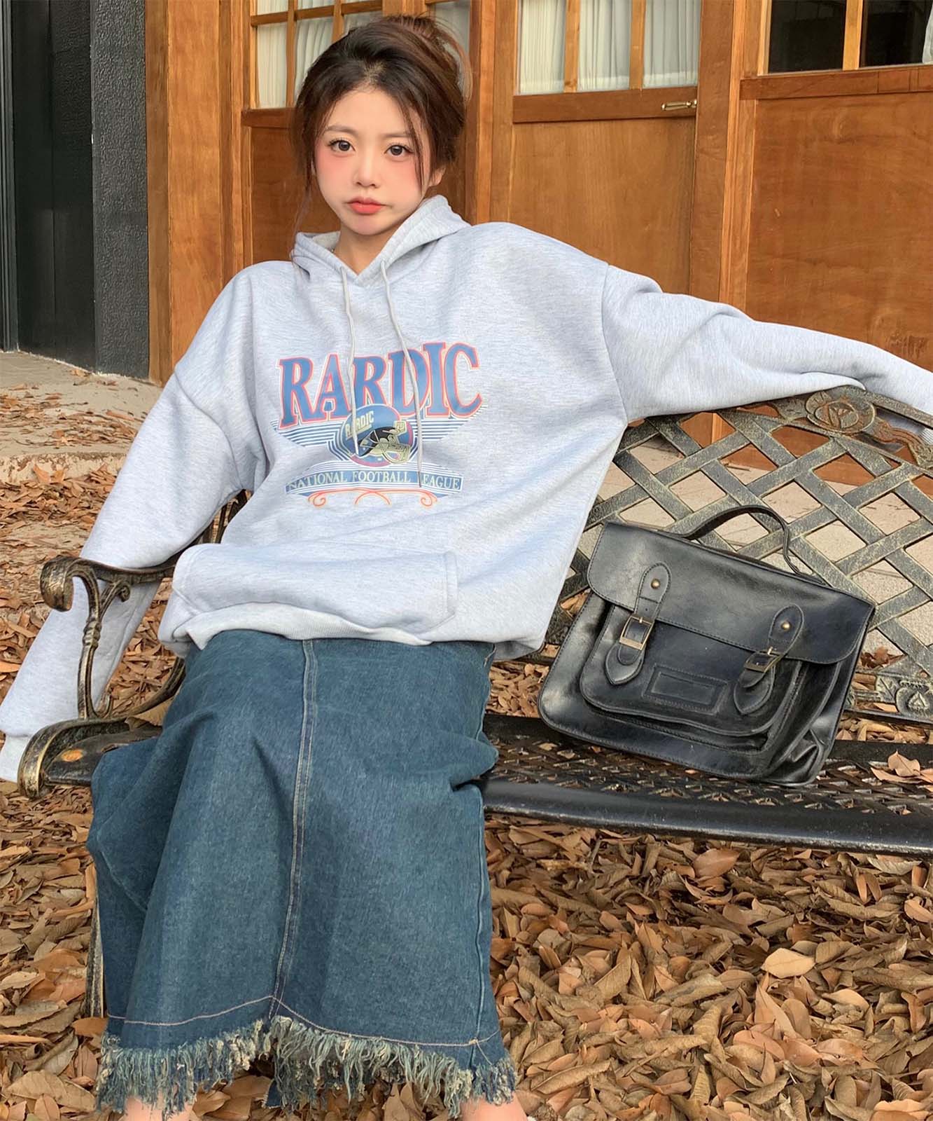 DEVICE select オーバーサイズ アメリカンヴィンテージストリート フーディースウェット＆パーカー メンズ レディース ユニセックス