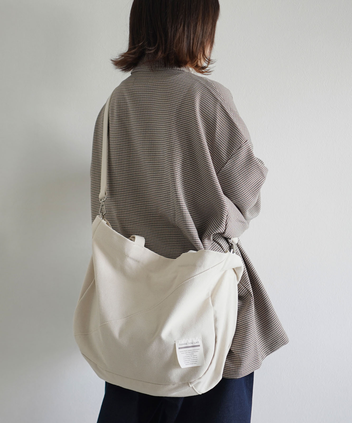 Rename オリジナルタグ キャンバス 2WAYショルダーバッグ