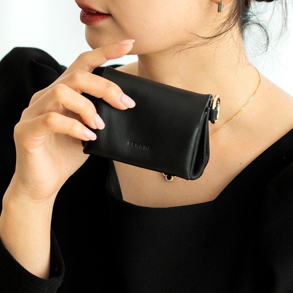 Rename 本革 ミニ財布 