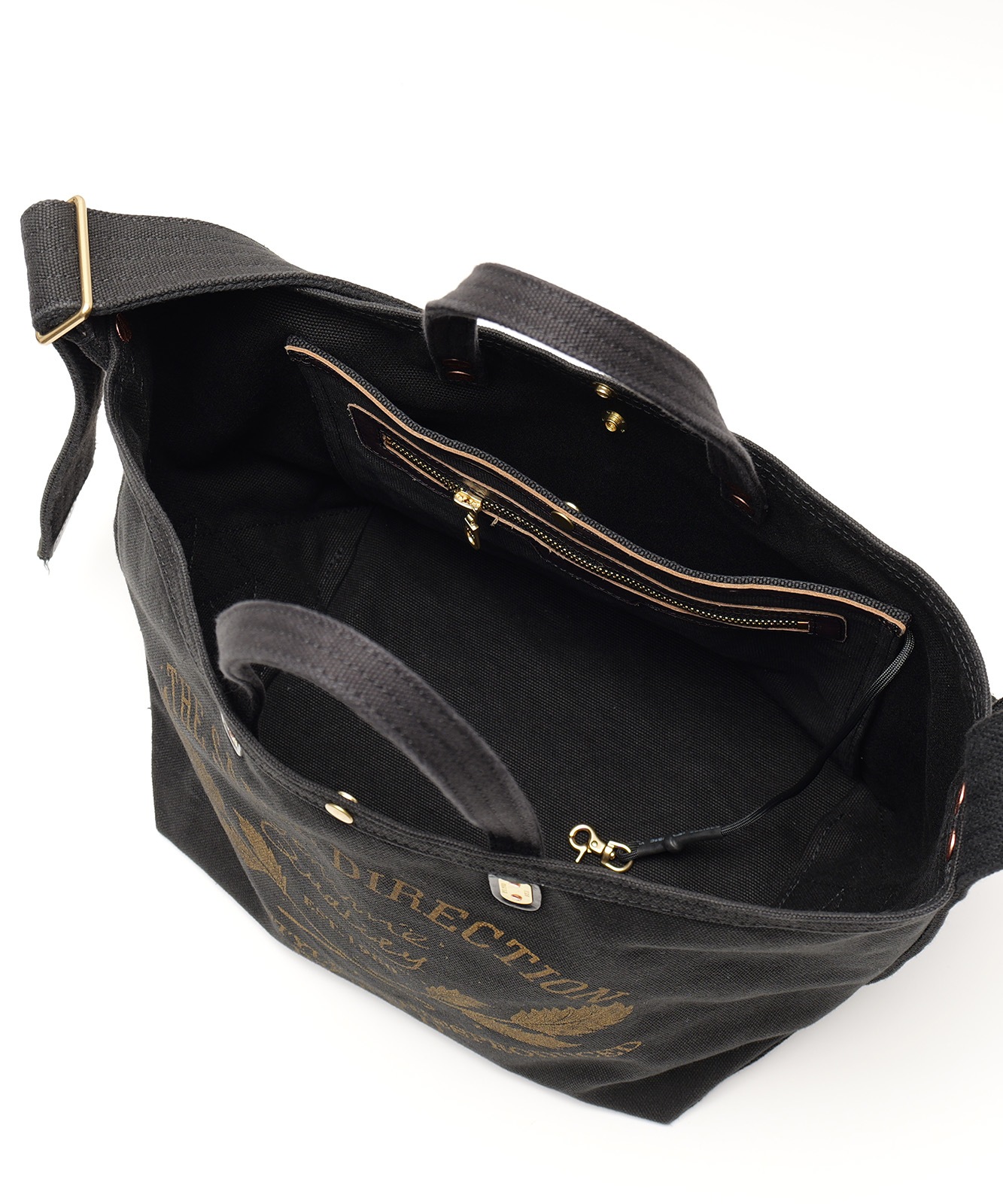 DEVICE 】 ヴィンテージロゴ キャンバス 2WAY トートバッグ ショルダー
