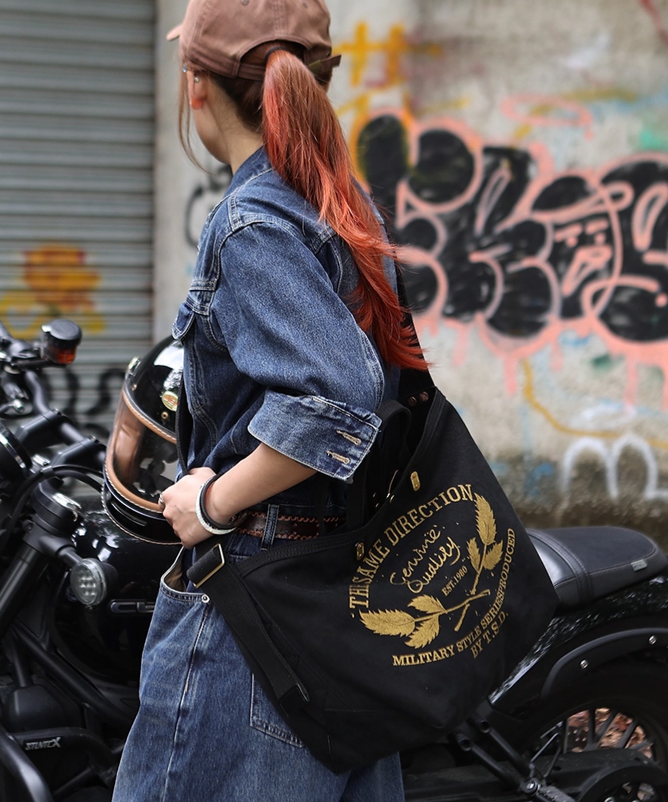 DEVICE 】 ヴィンテージロゴ キャンバス 2WAY トートバッグ ショルダー