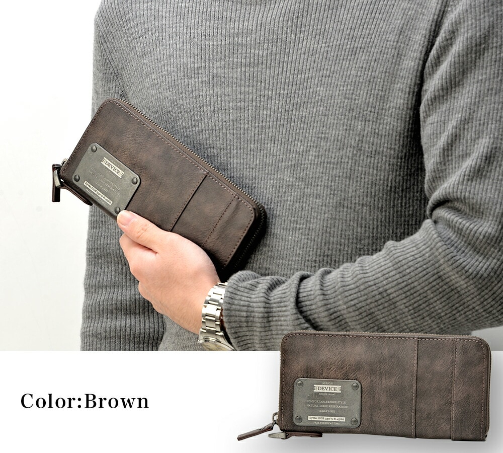 DEVICE MAD ラウンド長財布 DPG60058AA