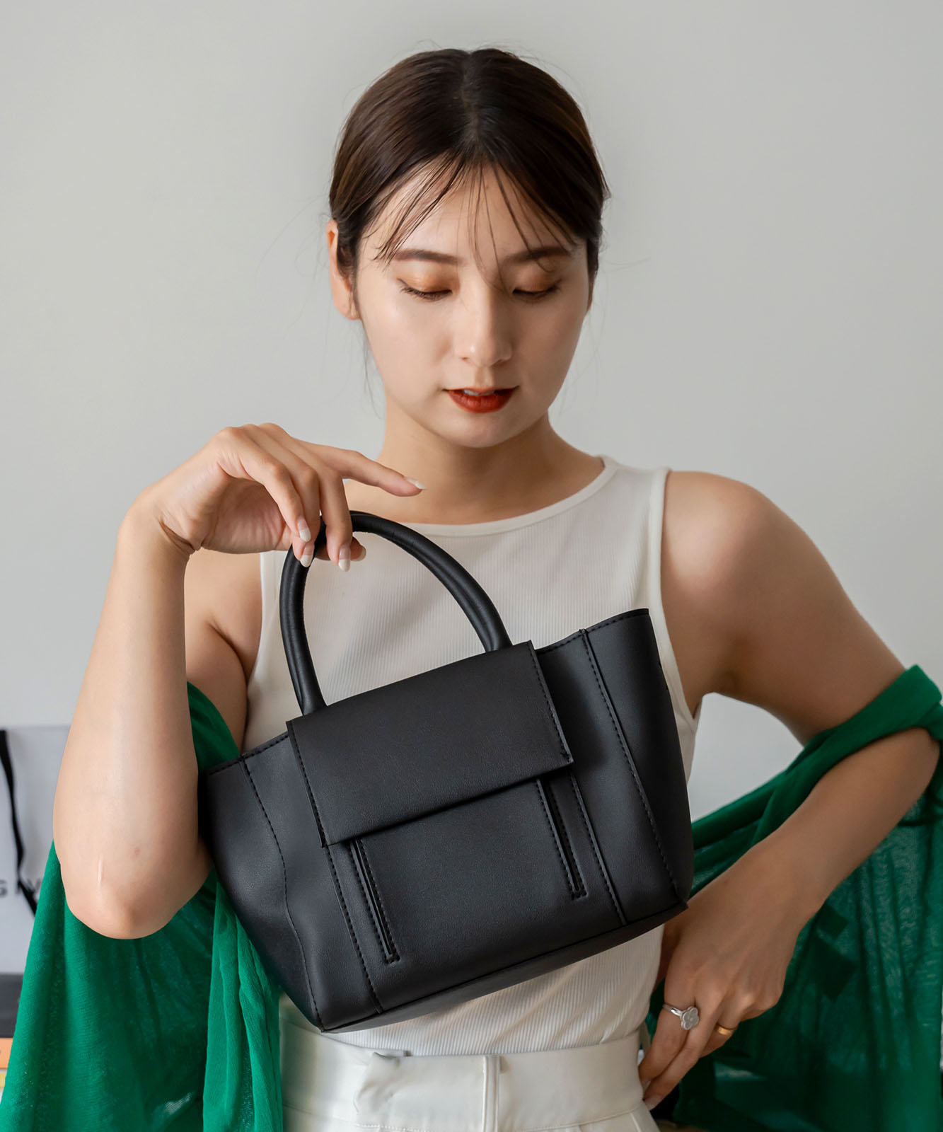 インフルエンサーchika×DEVICE コラボ】 Rename ボートシェイプ