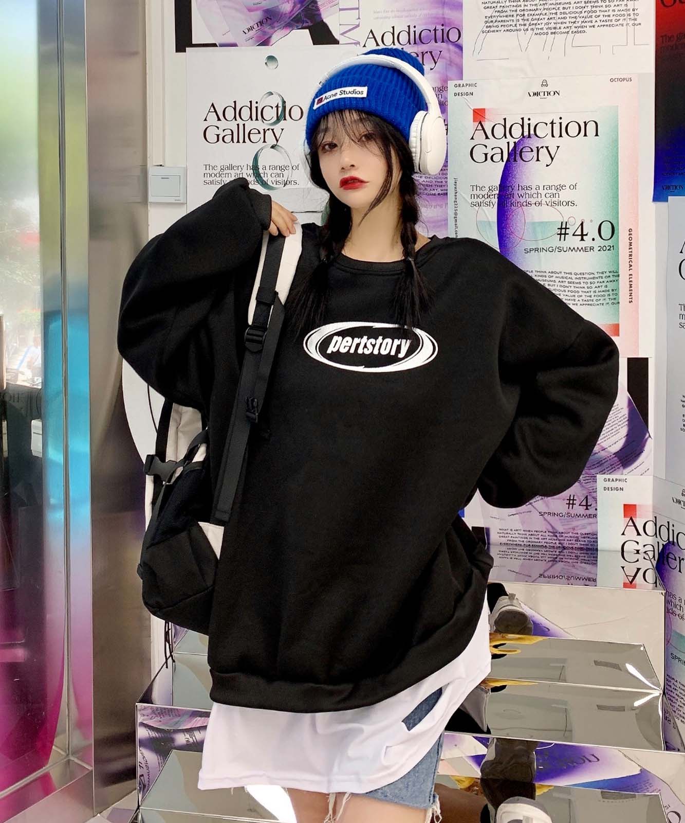 DEVICE select ストリート風 ルーズスタイル スウェット メンズ レディース ユニセックス