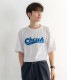 DEVICE select 韓国風 ビッグシルエット カレッジロゴ 刺繍Tシャツ メンズ レディース ユニセックス