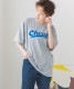 DEVICE select 韓国風 ビッグシルエット カレッジロゴ 刺繍Tシャツ メンズ レディース ユニセックス